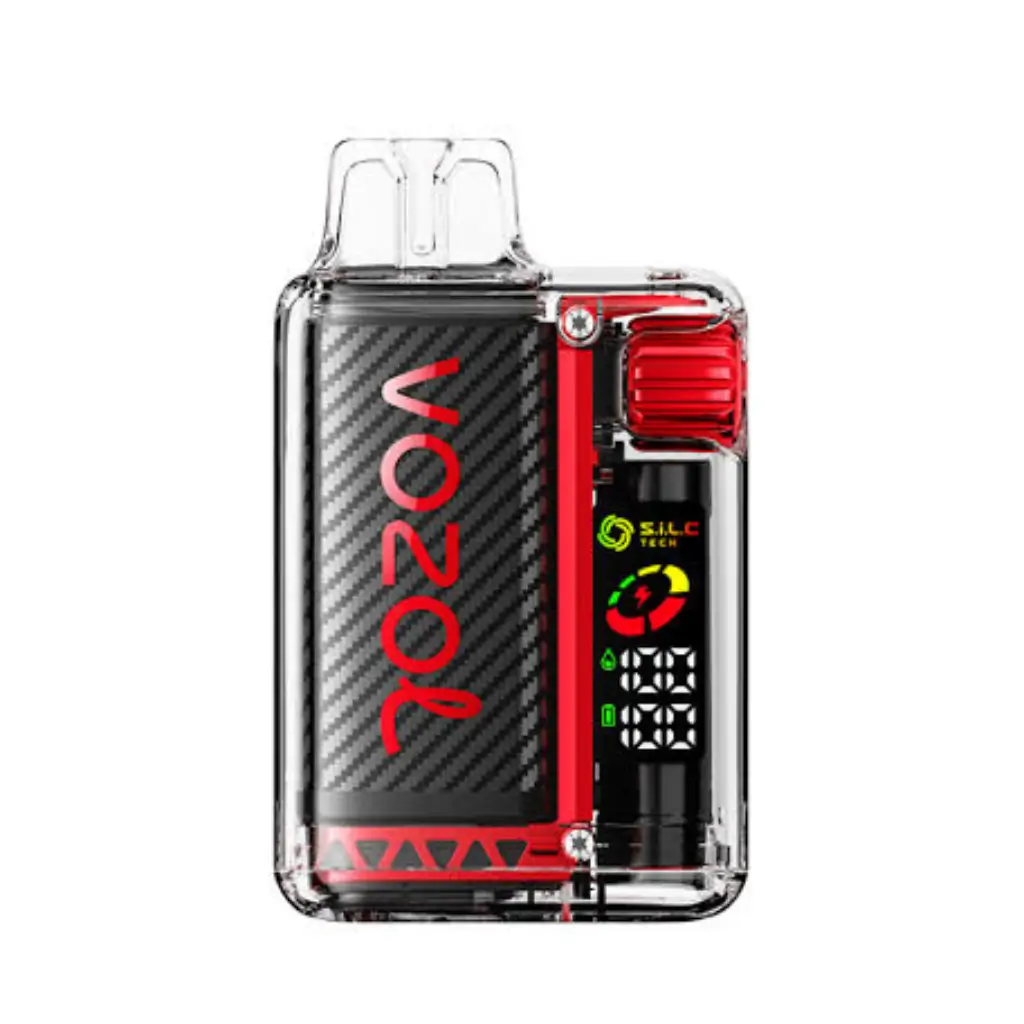 VOZOL VISTA 20000 Disposable Vape – Strawberry Raspberry Cherry flavor, 20K Puffs, 24ml E-Liquid, USB-C Rechargeable.