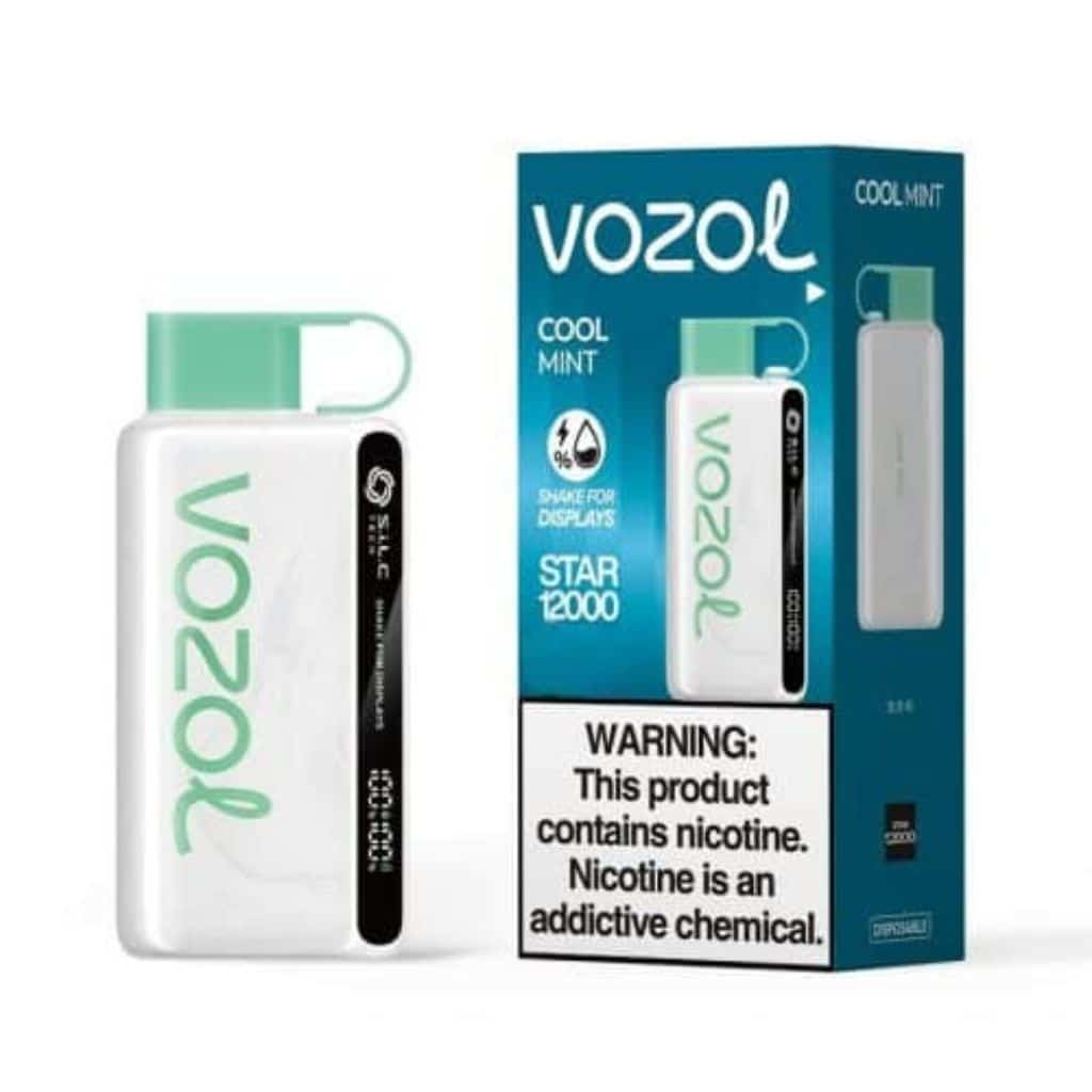 Vozol star 12000 puff cool mint