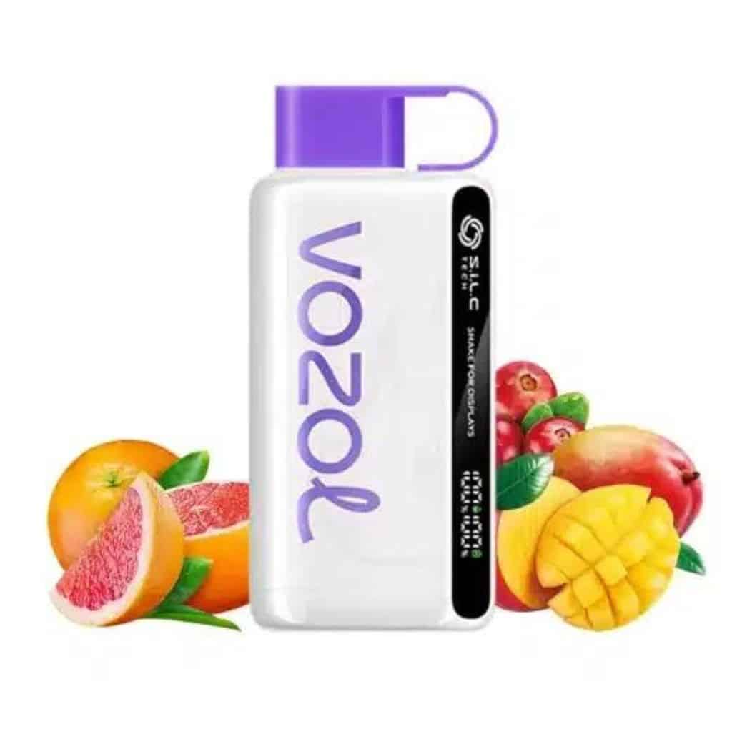 Vozol star 12000 puff mango cranberry grapefruite