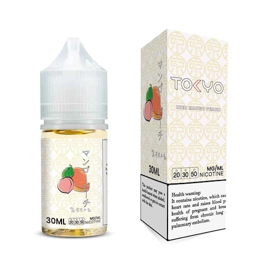 Tokyo E-liquid Classic Series iced mango peach