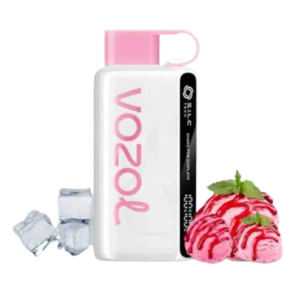 Vozol star 12000 puff strawberry ice cream