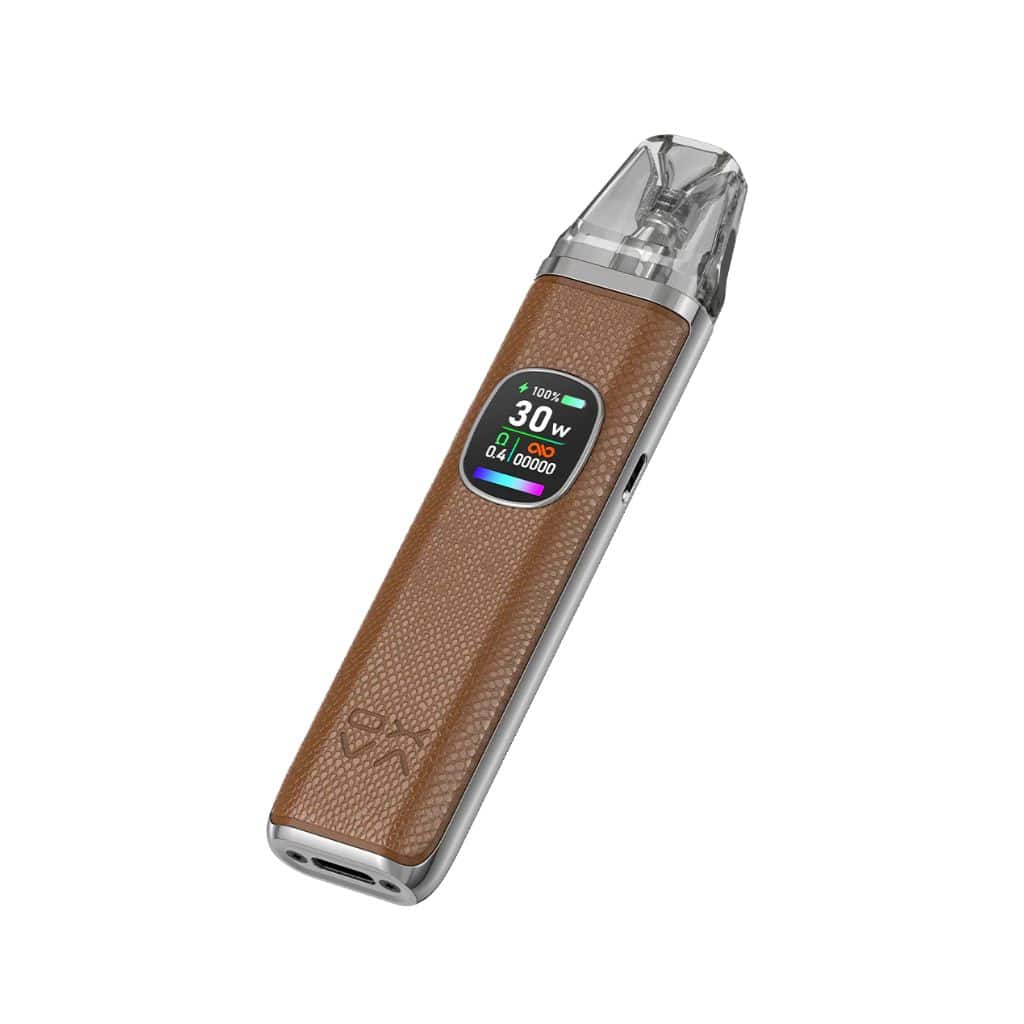 Oxva Xlim Pro 2 Brown Python – 1300mAh, USB-C Fast Charging, 30W Adjustable, XLIM Series Pod Compatible.