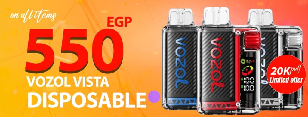 VOZOL VISTA 20K - Special Offer at 550 EGP - Vape Store Egypt